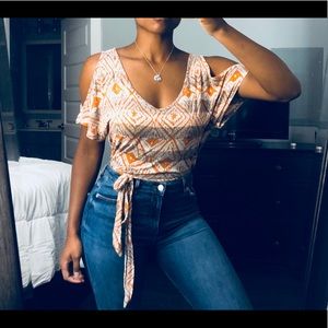 Sweet Claire tribal blouse